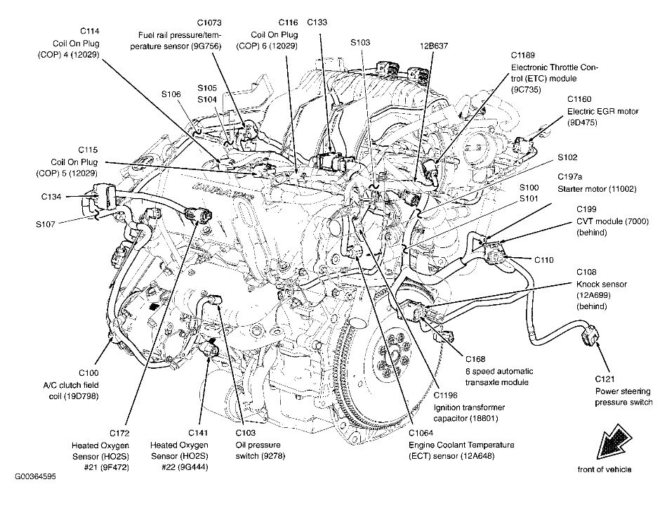 Ford 500 Engine Diagram - Wiring Diagram