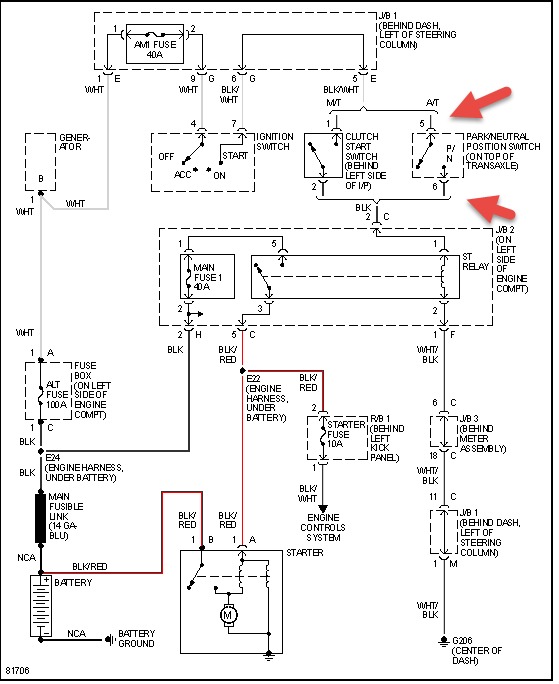 Toyota Corolla Ignition Switch Wiring Diagram Images | Wiring Collection