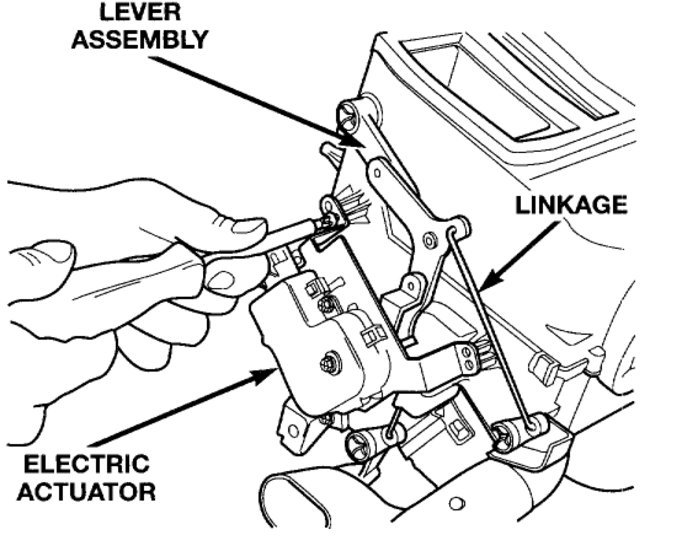 Blend Door Actuators Quick Question How Many Blend Door