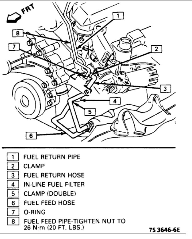 Fuel Filter Location: How to Remove and Install Fuel Filter on 2....