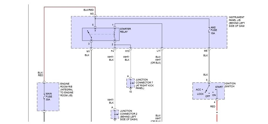 Starter Relay Location: Replaced Battery and Starter. Will Not