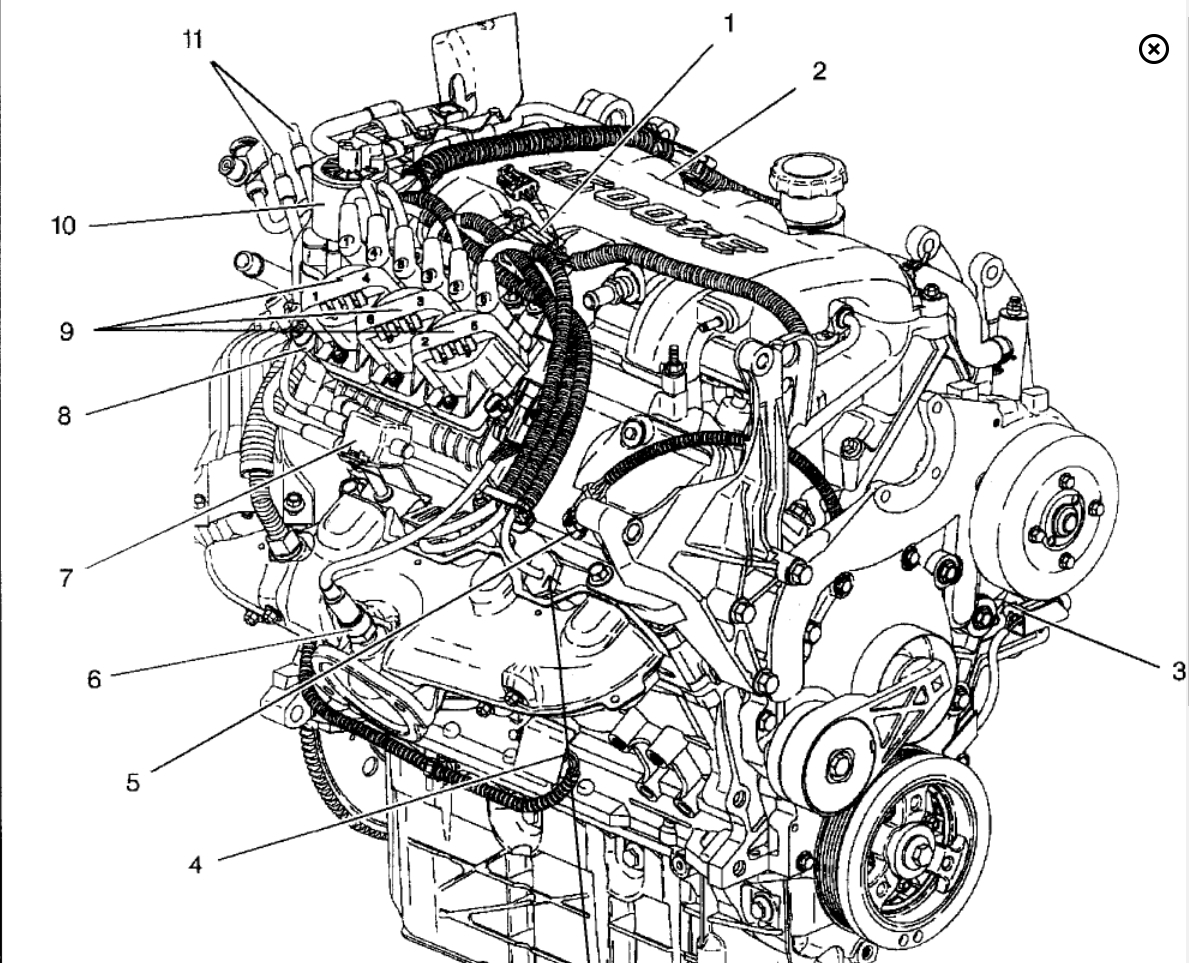 2000 Pontiac Montana FIRING ORDER: Engine Mechanical Problem 2000