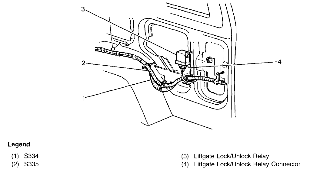 Lift Gate Location and Photo: I Would Like to Know the Location of...