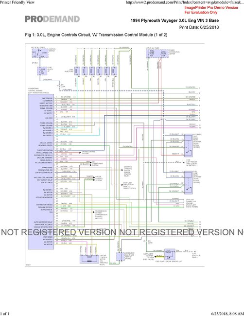 Wiring for Fuel Pump Circuit From Start to End