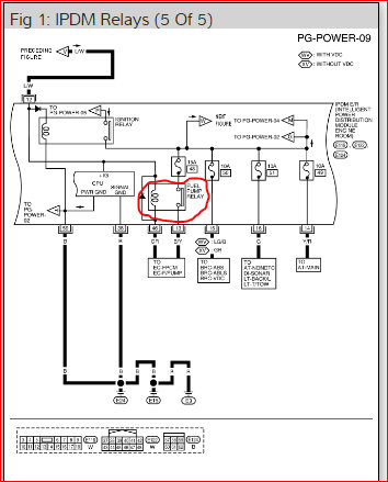 Fuel Pump Relay My Truck Would Not Start I Had Nissan Diagnose