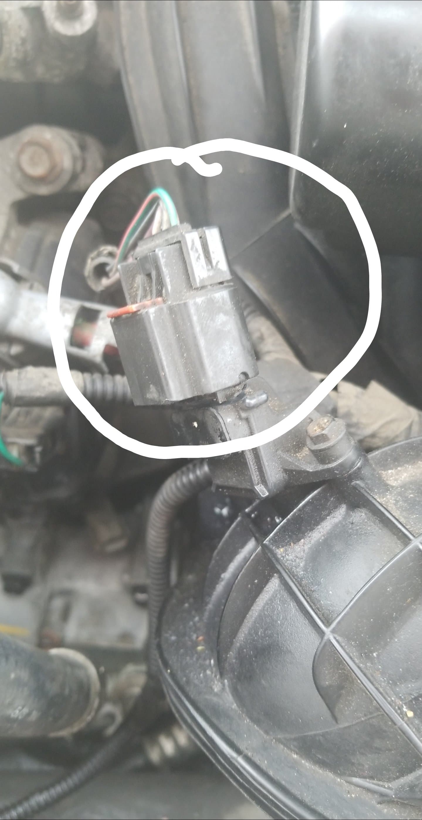 The Wire That Connects To MAP Sensor   Original 