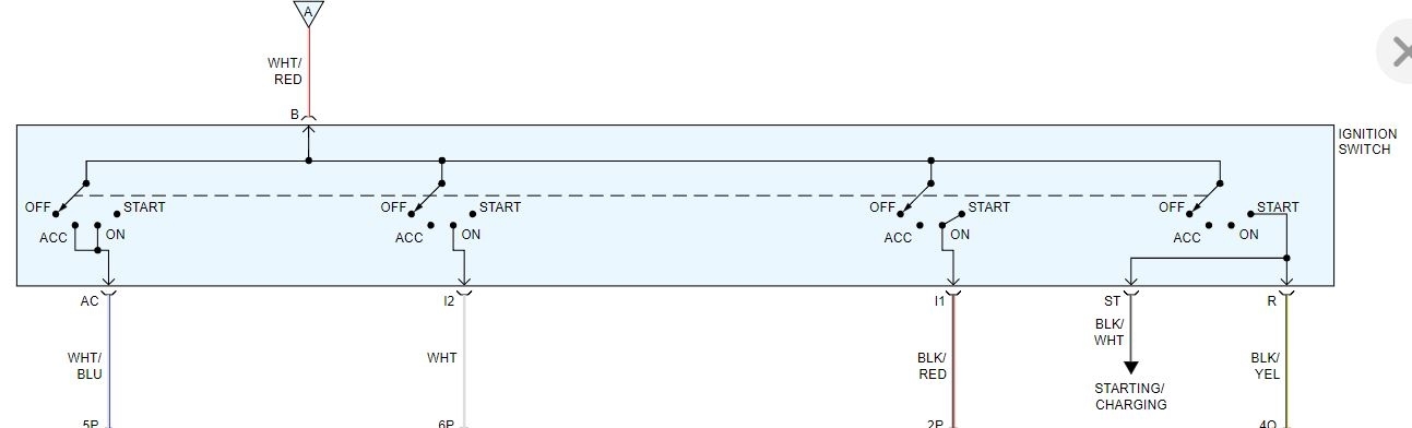 Ignition Switch Wiring Diagram: I Need the Wire Colors and Name to...