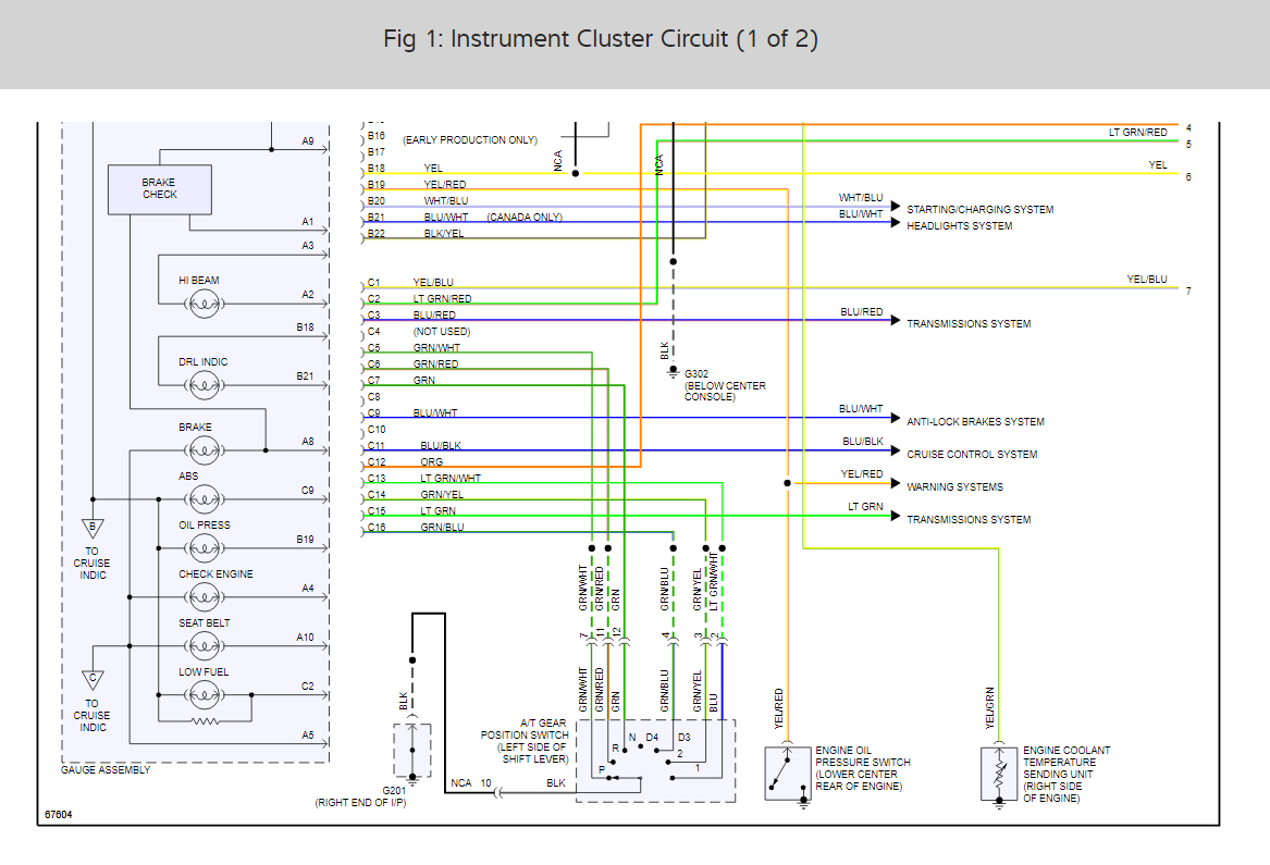 Tail Light (running Light) Wiring Diagrams: I Had a Blow Out on My...