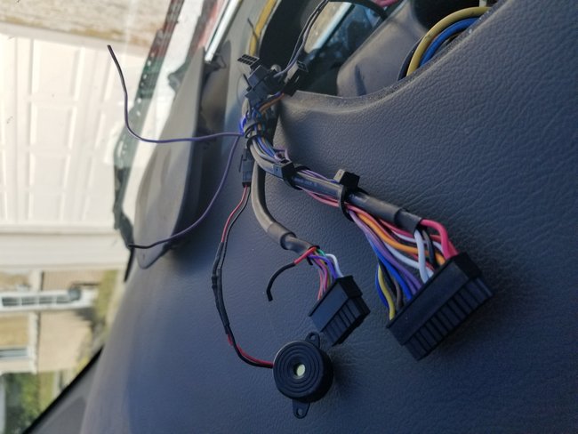 Unknown Wiring Harness: I Just Noticed I Have a Removable Panel on...
