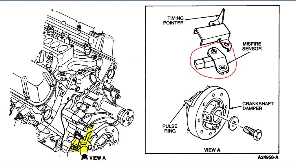 2014 Ford Explorer Crankshaft Position Sensor Location