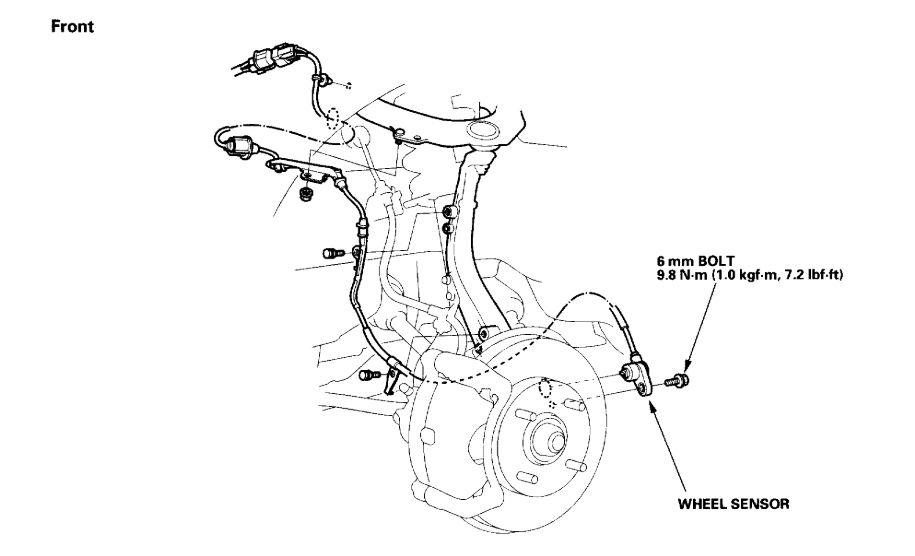 ABS Light on Why?: I Originally Drilled Out a Stuck ABS Sensor on