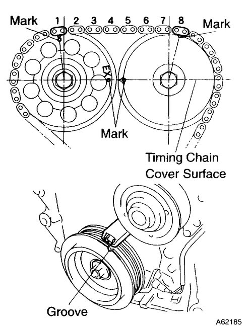 2009 toyota corolla top timing chain replacement