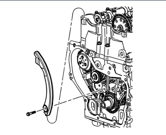 2004 chevy cavalier timing chain tensioner