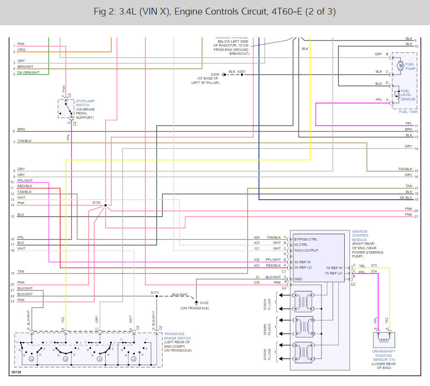 Fuel Pump and Engine Wiring Diagram?: What Color Wire Is the Power...