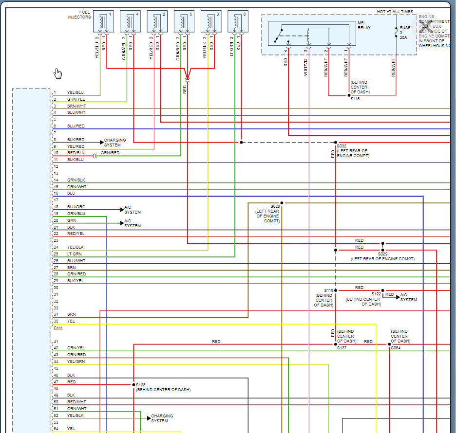 vn ecu wiring diagram