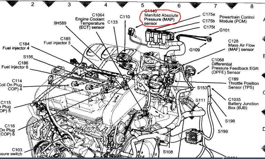 MAP Sensor Location Need to Find MAP Sensor Location. and How to