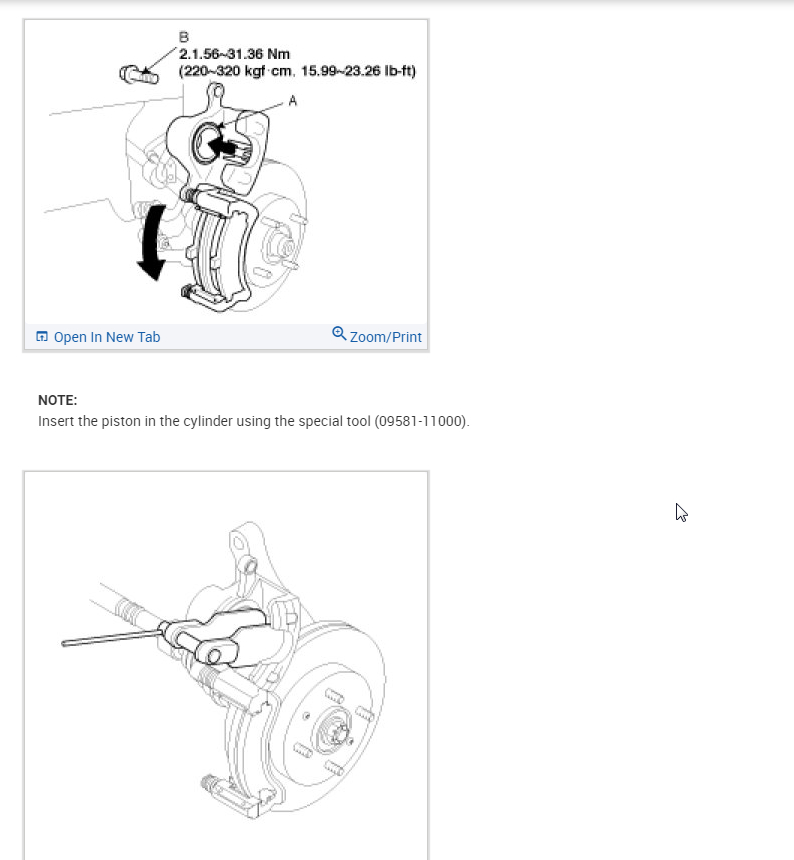 Socket Sizes for Brake and Rotor Replacement