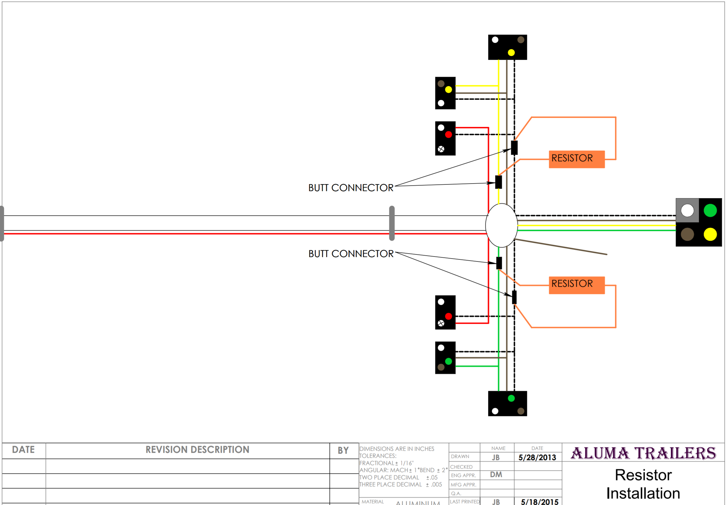 Tail Light Wiring Diagrams: I Had Installed An Aluma Flat Bed