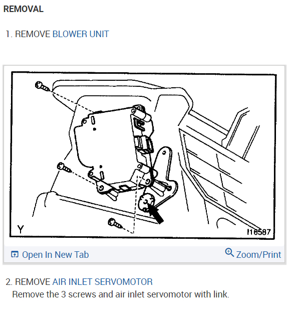 Defroster Not Working No Air Goes to Windshield. When I Close the...