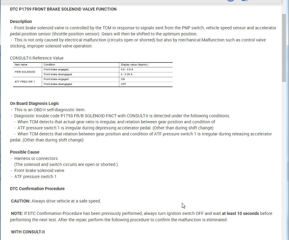 Trouble Code P1759 and P1757 What Should I Check First