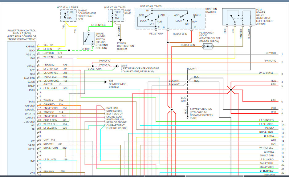 I Need a Fuel Pump Wiring Diagram