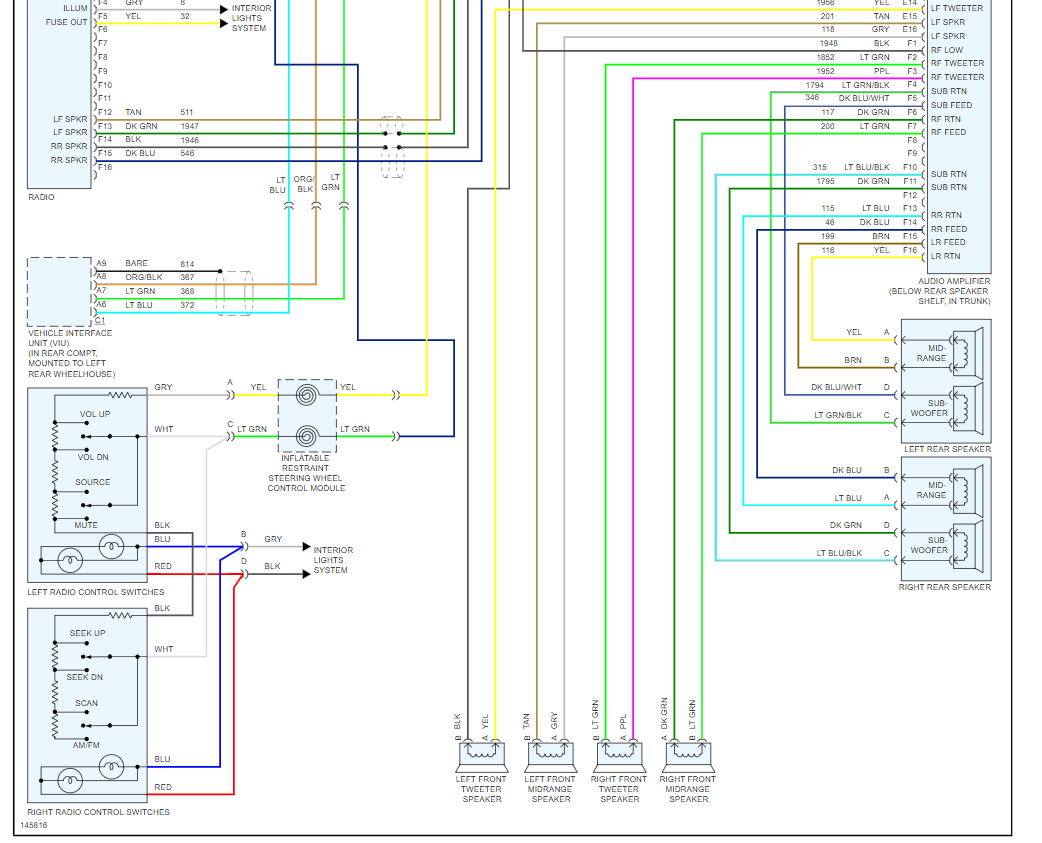 Radio Wiring Diagrams Please: I Know How to Repair Odometer and