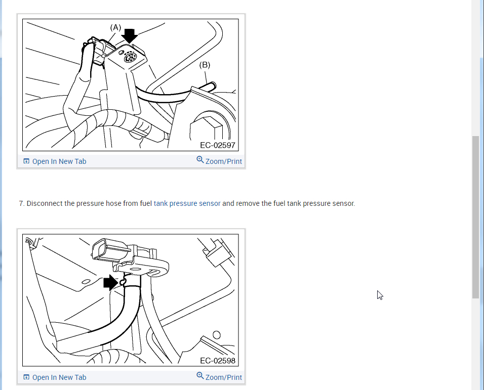 Fuel Pressure Sensor Location and Replacement Instructions Needed