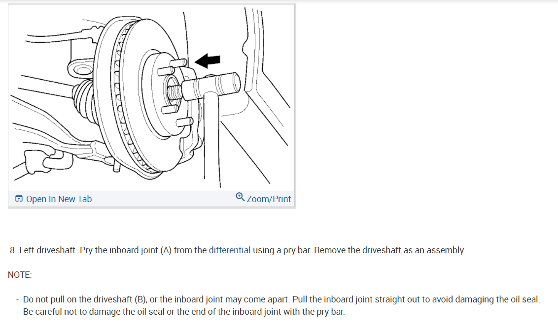 Replace Rear Drive Axles: I Am Replacing Both Rear Knuckles,