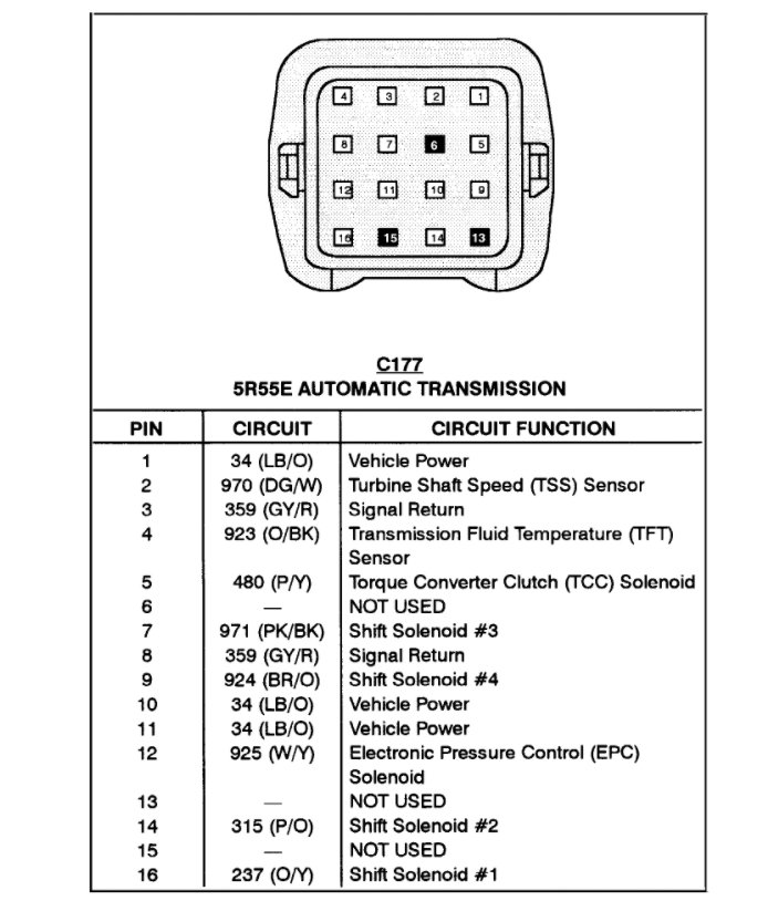 Transmission Wiring Diagrams: I Have the Vehicle Listed Above with...