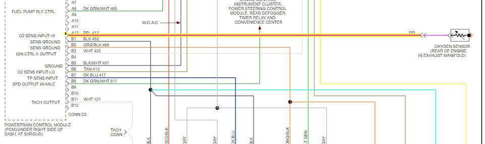 Oxygen Sensor Wiring Information: I Have Recently Replaced the