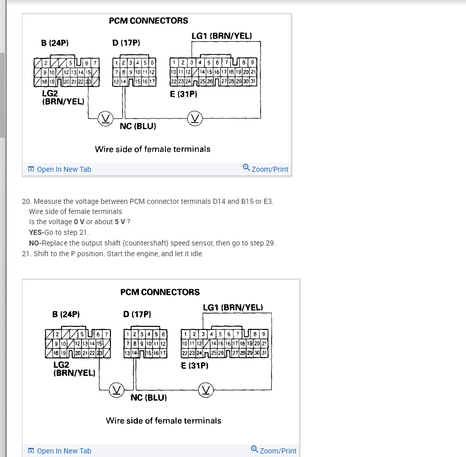 Transmission Not Shifting Here Are the Codes I Have Po134 P2251