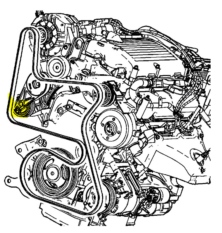 2006 pontiac g6 serpentine belt outlet diagram