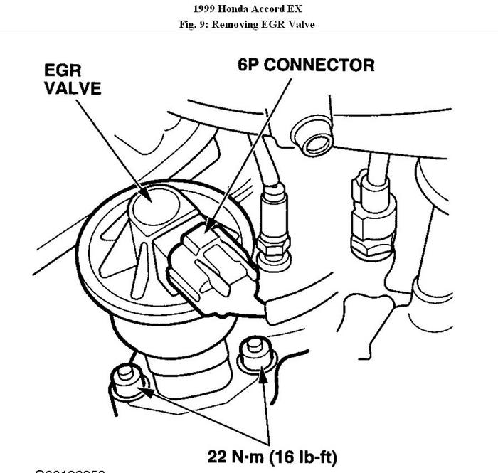 1999 Honda Accord Upper Intake Manifold Diagram Engine 5227