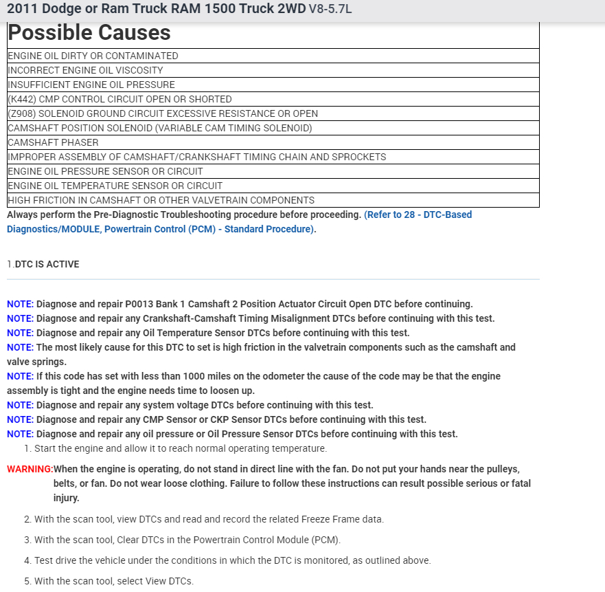 Crankshaft Sensor Codes So, I Have Replaced the Crankshaft and