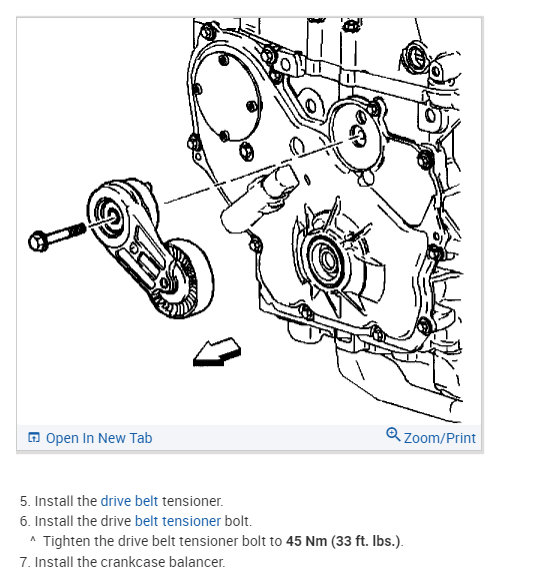 Replacing The Timing Chain Cover Gasket: Is There A Motor Mount 