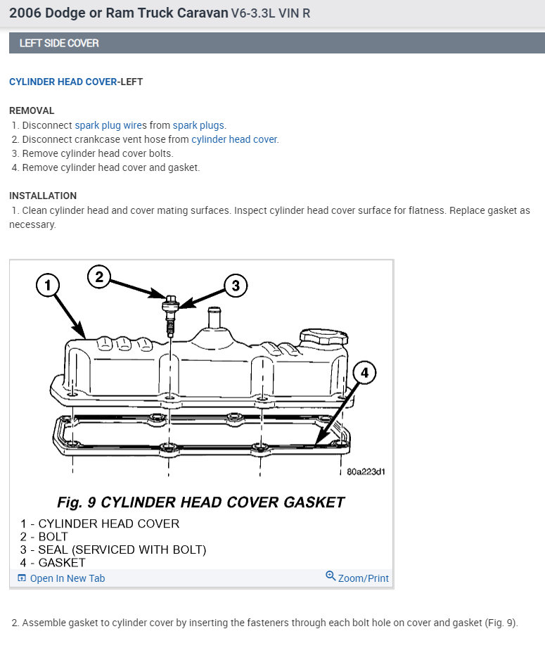 What Are The Torque Specs For Replacing The Heads 9544