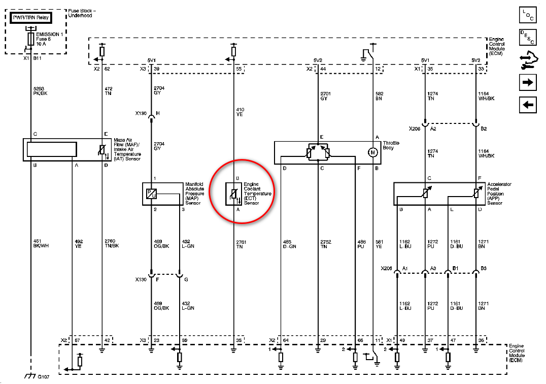 Can I Get a Coolant Temperature Sensor Wiring Diagram?