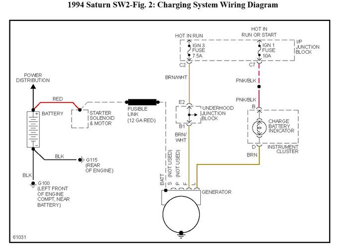 The Alternator Has 3 Wires. One From Starter Post for Batt, a ...