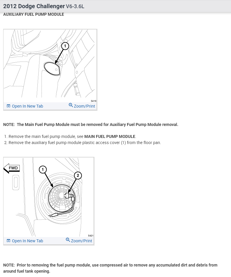 Fuel Pump Swap/interchangeable?: My Fuel Pump Is Out, and I Know ...