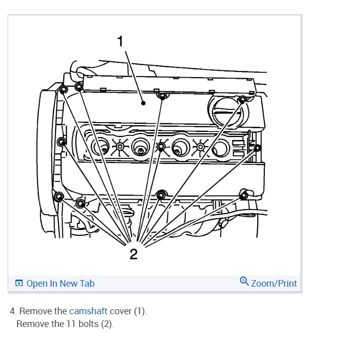 What Is the Valve Cover Bolt Torque Sequence?