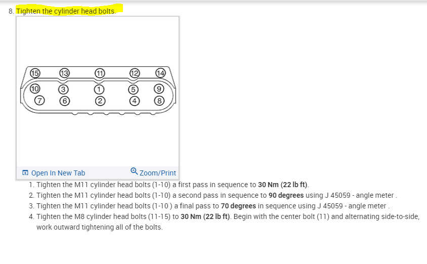 20 Bolt Torque Pattern