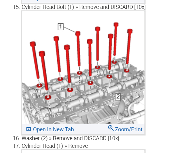 Head Bolt Torque Specs and Sequence? Looking for Torque Specs and...