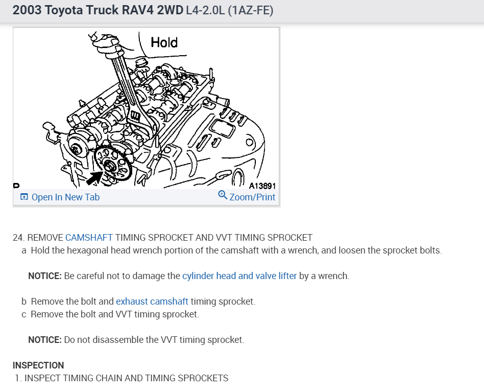 What Is the Cost for Replacing the Timing Chain/tensioner?