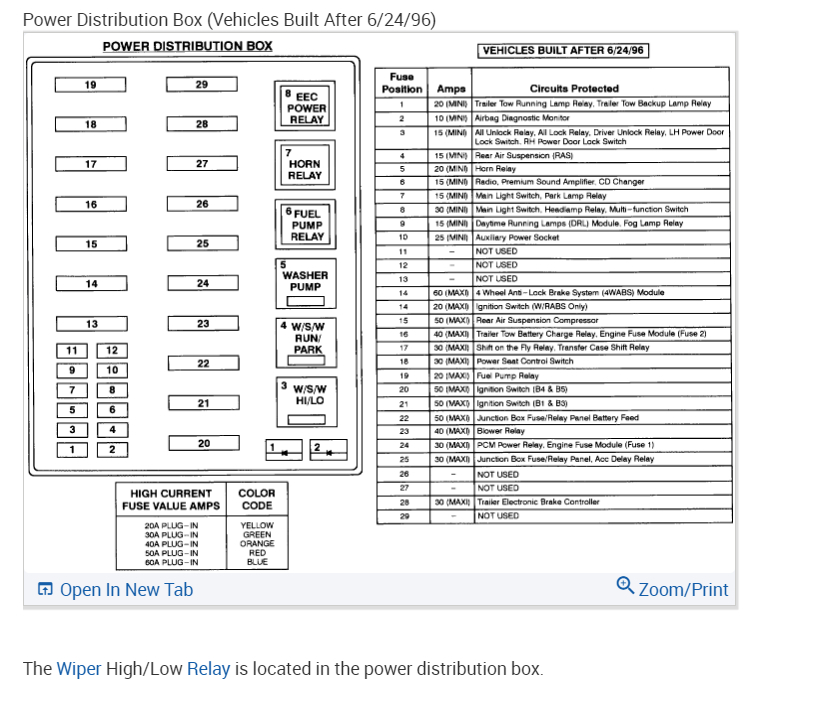 Wiper Relay Location and Replacement? Where Is the Wiper Relay