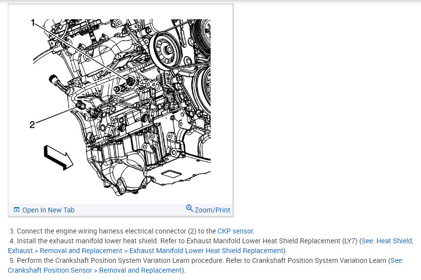 Where Is the Crankshaft Position Sensor Located?