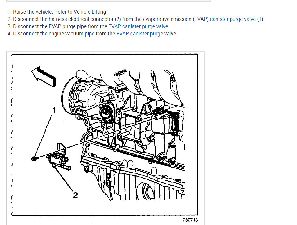 Code P0496, Where Is the Purge Valve Located?