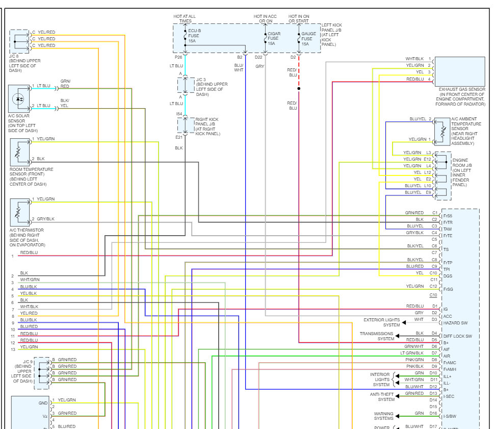 Need to Know A/C On/Off Switch Pinouts on AC Amplifier?