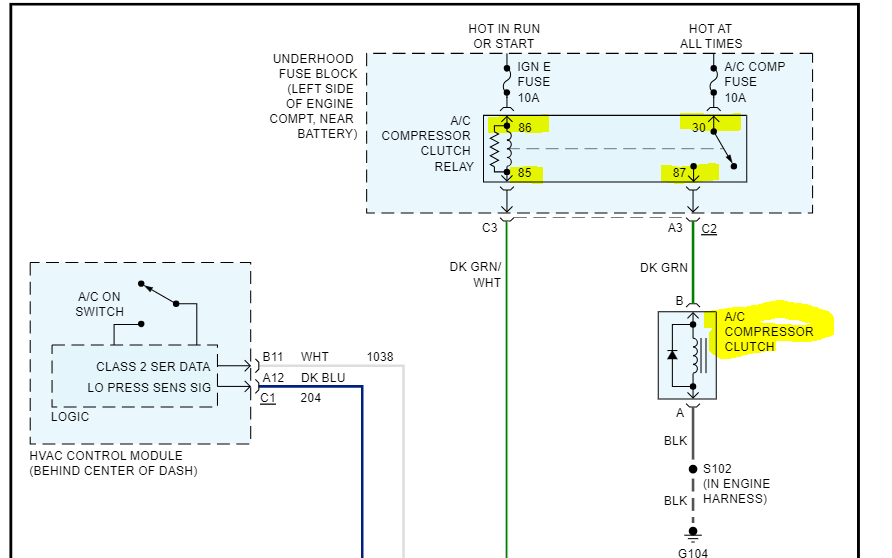 A/C Compressor Not Turning On? Ac Won't Engage Unless