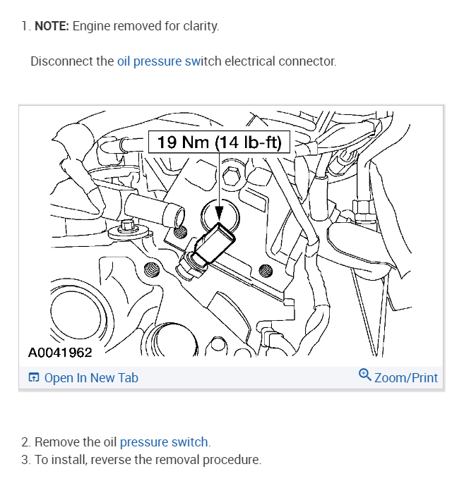 Where Is the Oil Pressure Switch Located?