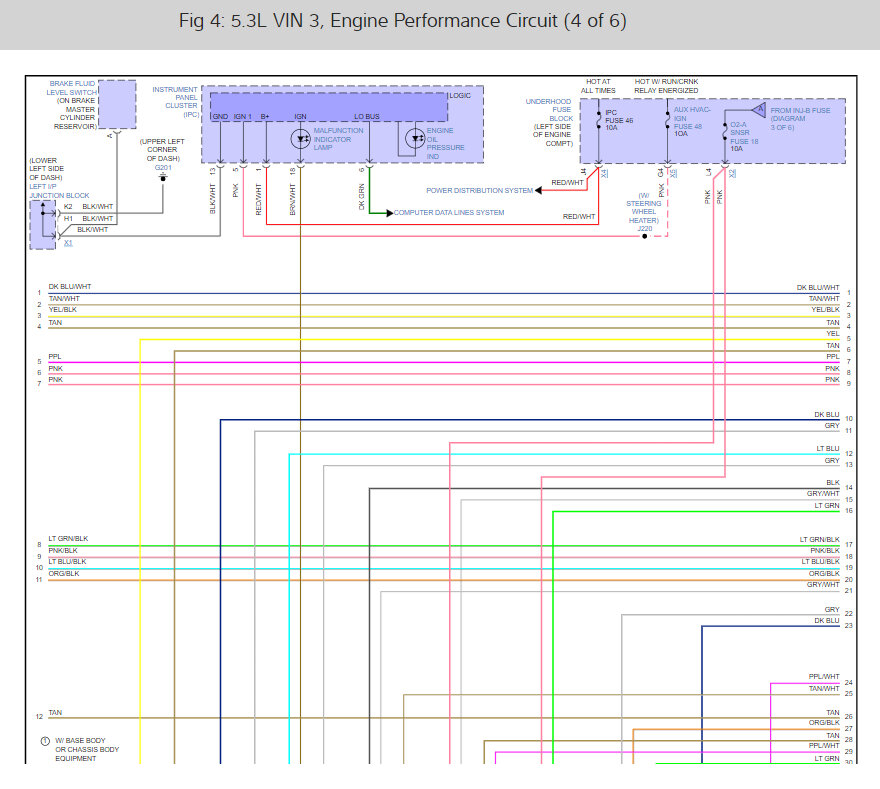 Codes U0073 and P0300?: Please Help. Need the Engine Ground Wiring...